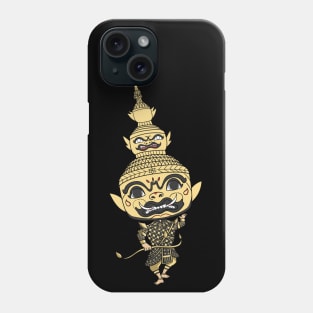 Khmer Cambodian Hanuman Traditional Masked Dancer Phone Case