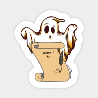 Read more books Cute horror Ghosts Read more boooooks Halloween Magnet