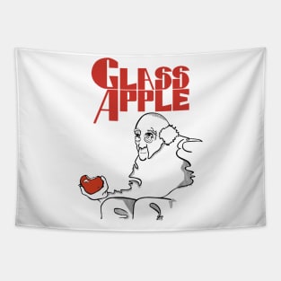 Glass Apple Topeka old poster Tapestry