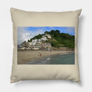 A View of East Looe Pillow