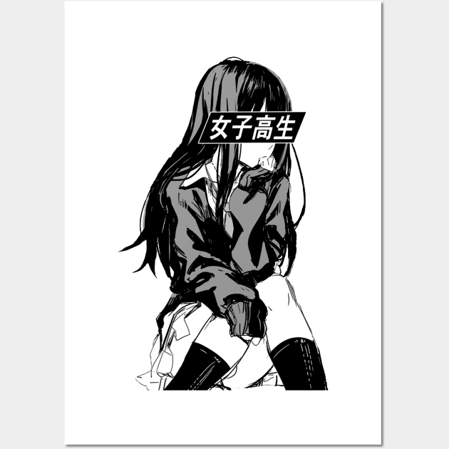 Anime aesthetic black and white Wallpapers Download  MobCup