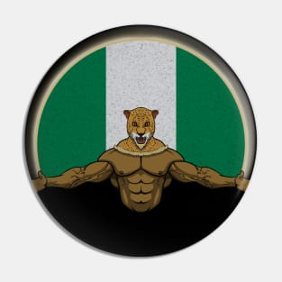 Cheetah Nigeria Pin