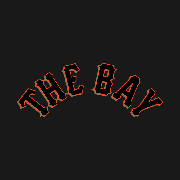 San Francisco 'The Bay' Baseball Fan Tee: Hit a Foggy Home Run! by CC0hort