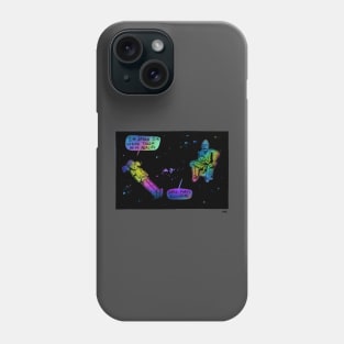 Losing touch with reality Phone Case