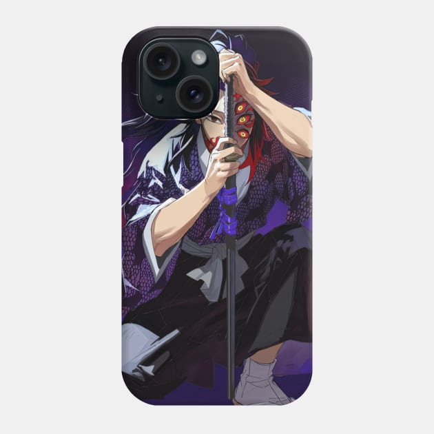 Demon Lord Michikatsu Phone Case by Valoka