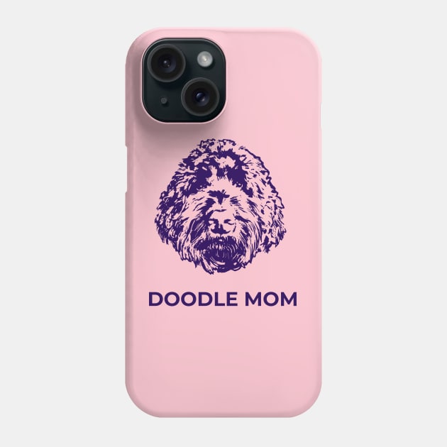 Doodle Mom Phone Case by TimeTravellers