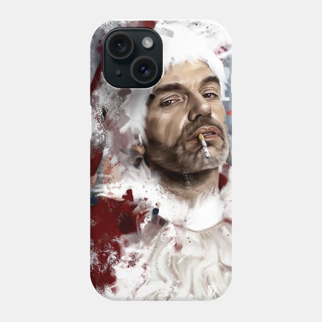 Bad Santa Phone Case by dmitryb1