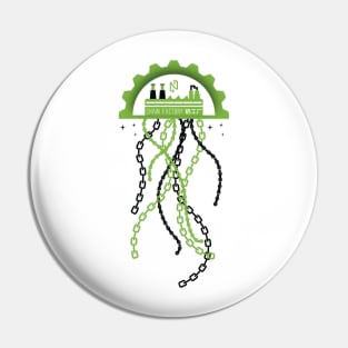 NULS Jelly Chain Factory Pin