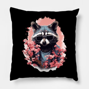 Cottagecore Kawaii Anime Raccoon Men Women Funny Raccoon Pillow