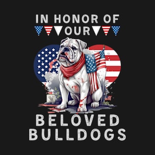 In Honor Of Our Beloved Bulldogs T-Shirt