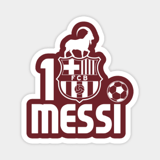 Messi GOAT Magnet