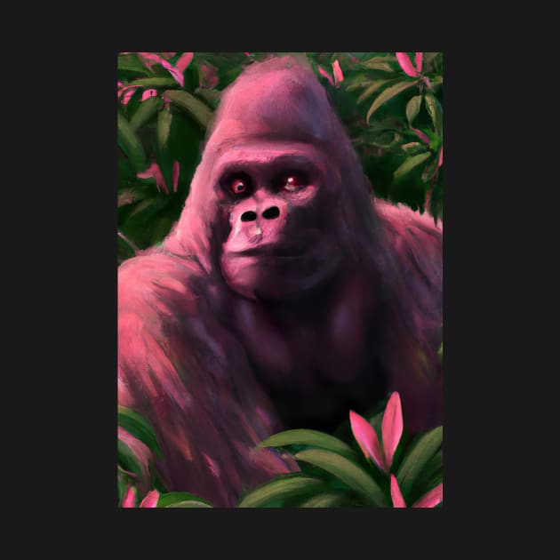 Pink Gorilla by maxcode