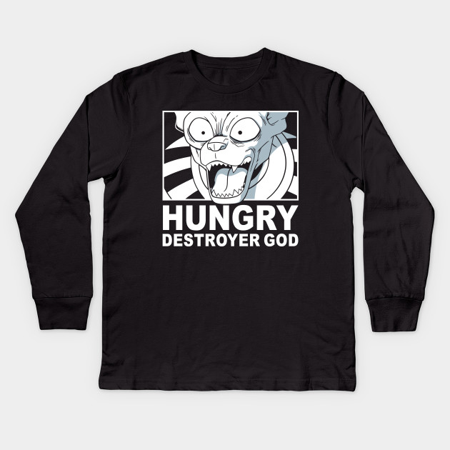 Hungry Beerus Dbz Kids Long Sleeve T Shirt Teepublic