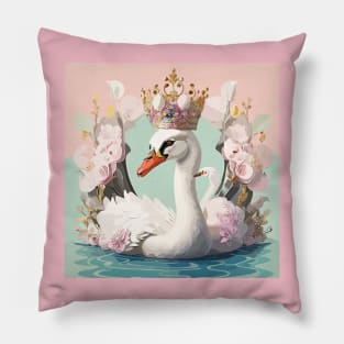 Graceful, Royal, Free Pillow