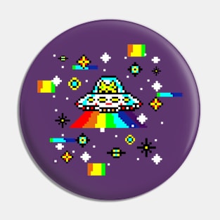 Cats invaders Pin