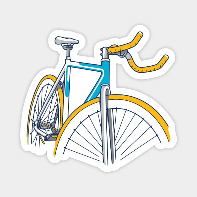 Fixie Urban Culture Magnet by DreamShirts