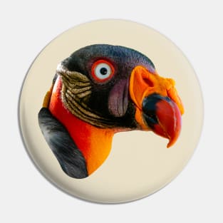 King Vulture head Pin