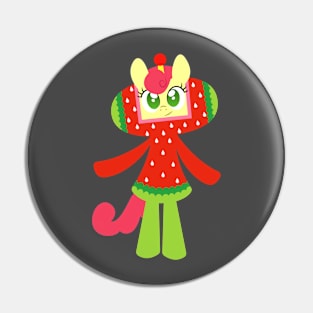 Ichigo Strawberry Sunrise Pin