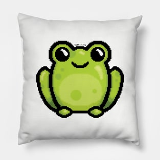 Chonky Boi - Frog (Pixel) Pillow