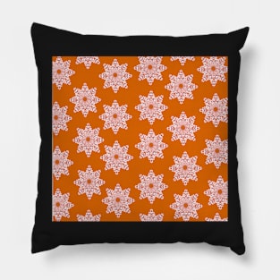 Golden christmas stars Pillow