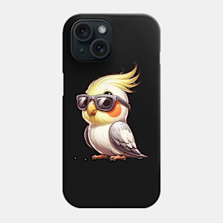 Cute Cool Cockatiel Bird Phone Case