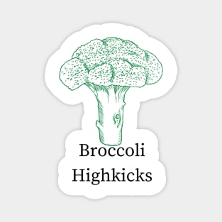 Broccoli Highkicks Magnet