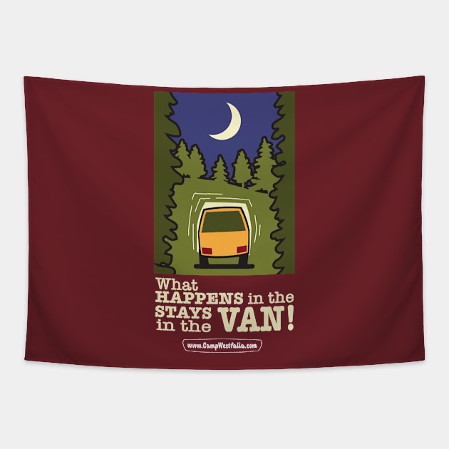 What Happens in the Van ... dark Tapestry by CampWestfalia