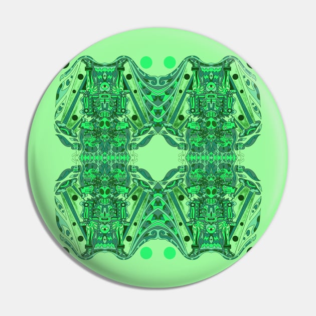 alien mirror warship mayan ecopop pattern Pin by jorge_lebeau