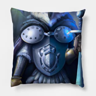 Knight Owl Pillow