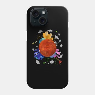 Chaos on Mars Phone Case