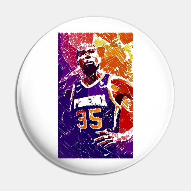 Kevin Durant Phoenix Suns Pin by Playful Creatives