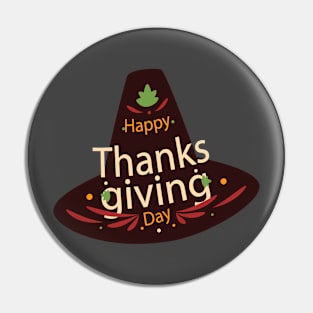 Happy Thanksgiving Pin