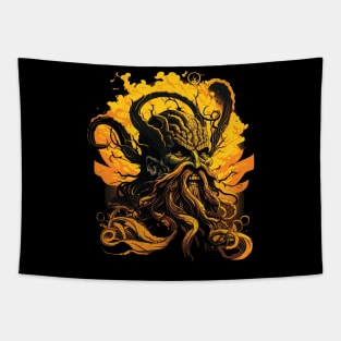 yellow  king Tapestry