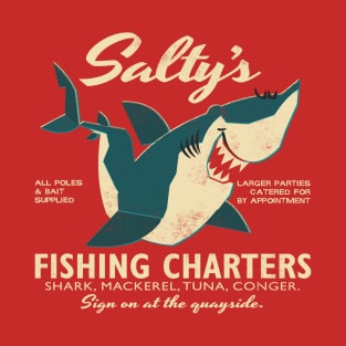Salty's fishing charters T-Shirt