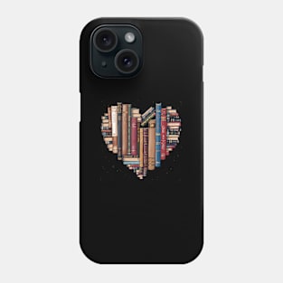 He Library Books Bookworm Love Reading Phone Case