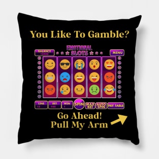 Emotional Slot Machine Pillow