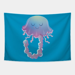 Animal Alphabet J - Jellyfish Tapestry