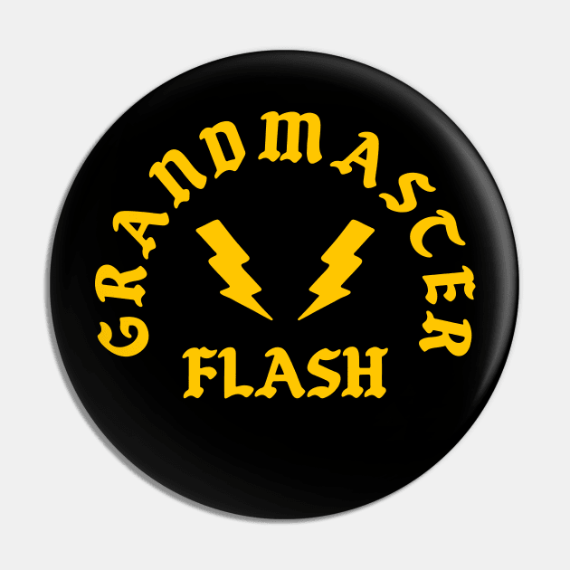 GRNDMSTR FLSH 3 Pin by undergroundART