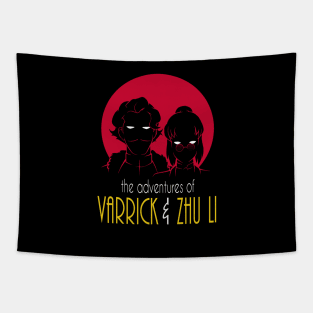 The adventures of Varrick & Zhu Li Tapestry