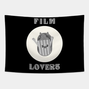 Film Lovers Club - b&w Tapestry