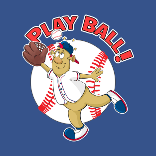 Play Ball! Braves Baseball Mascot Blooper T-Shirt