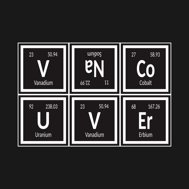 Vancouver City | Periodic Table by Maozva-DSGN