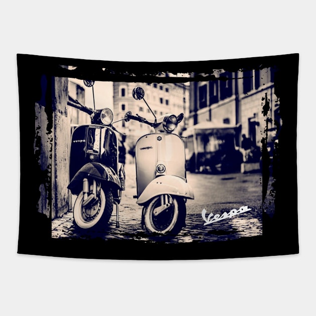 Vespa Tapestry by workshop71