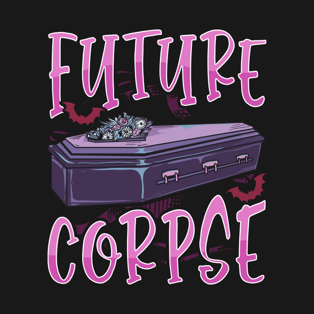 Future Corpse Funny Coffin Pastel Emo Goth by theperfectpresents