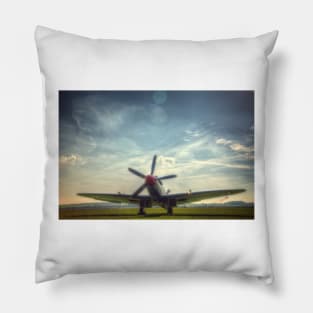 Supermarine Spitfire FR MkXVIIIe Flightline Pillow