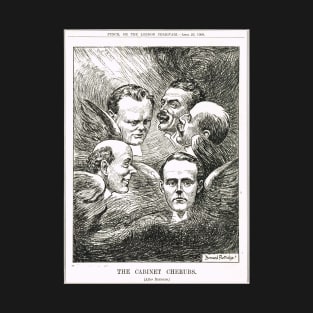 The Cabinet Cherubs Punch Cartoon 1908 T-Shirt