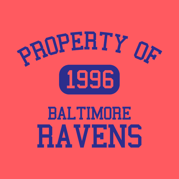 Property of Baltimore Ravens by Funnyteesforme