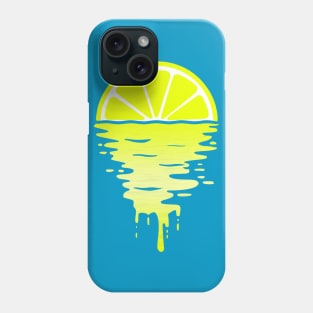 Lemon 80s Sunset Phone Case