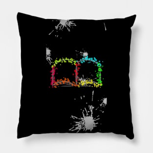 Neon book Pillow