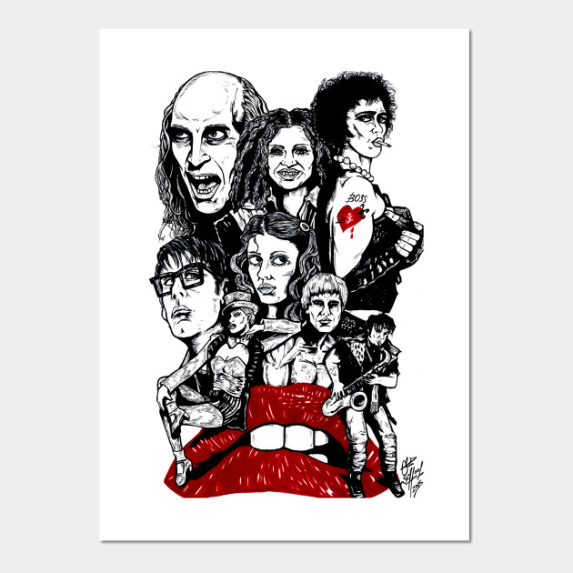 Rocky Horror Rocky Horror Picture Show Posters And Art Prints Teepublic Uk